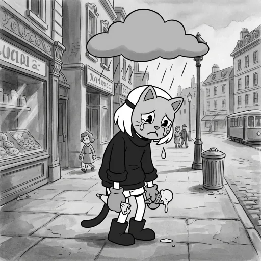 投稿の AI 生成画像